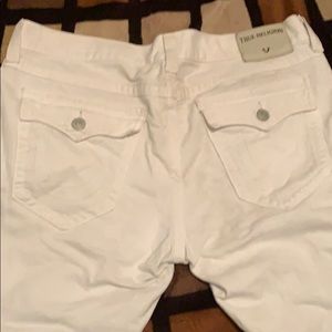 This is All white true religion pants